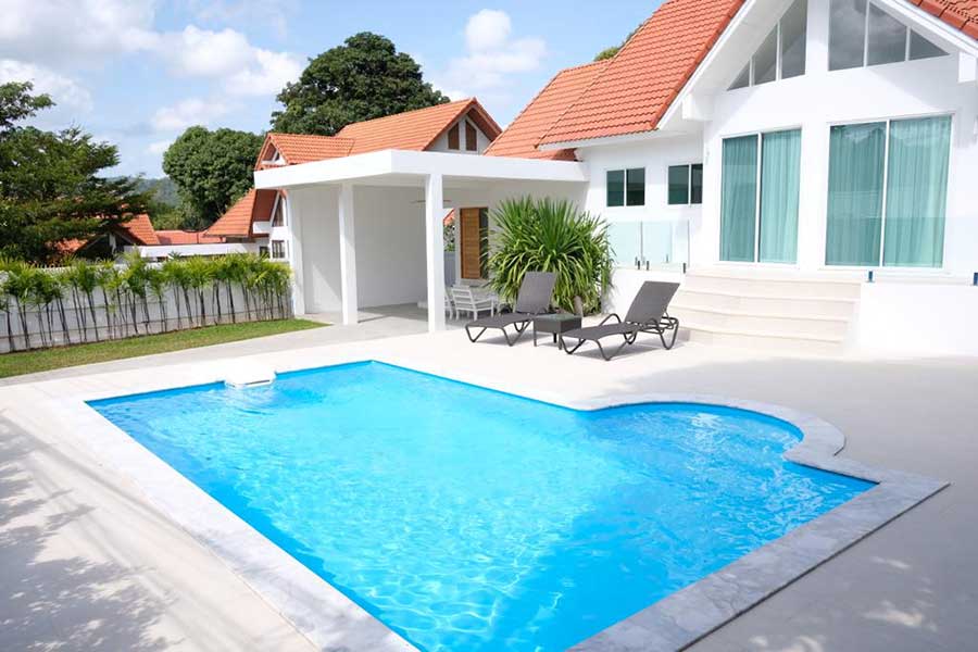 Newly Renovated 3-Bed Stand-Alone Garden Pool Villa, Bo Phut
